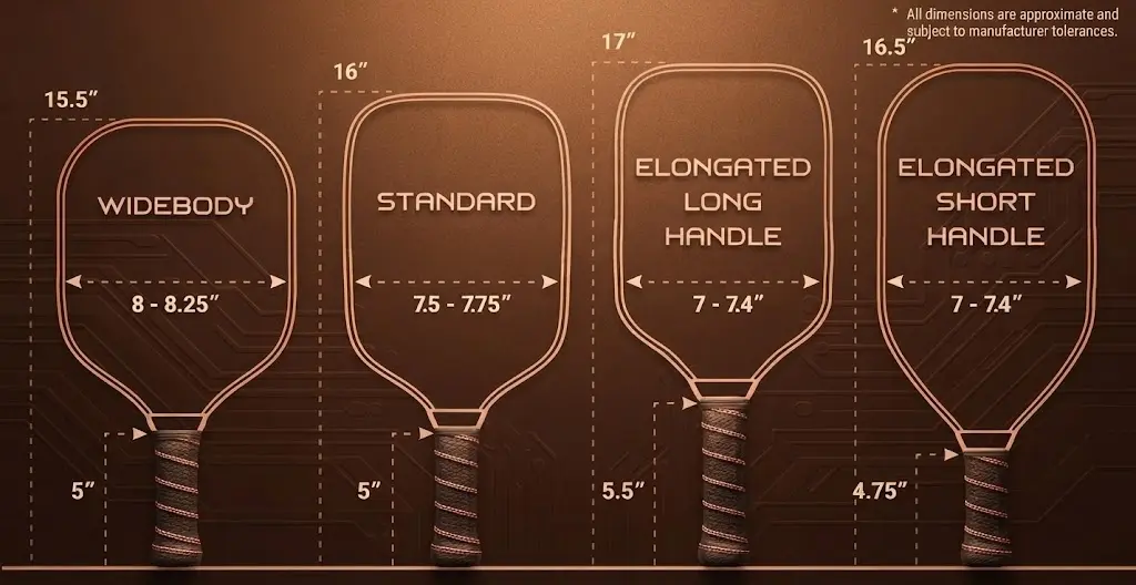 Paddle Shape and How It Affects Your Pickleball Game